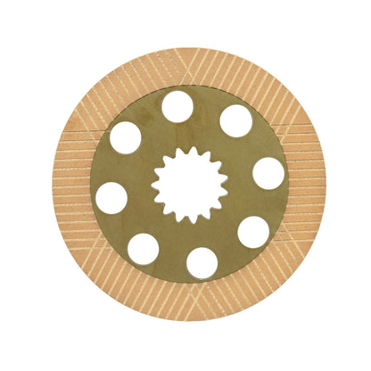 Friction disc set 222x49.5x3.9mm Z=15, plate 240x140x3.8mm for JCB 1700B, 214, 215, 216, 217, 3C, 3CX, 3D, 3DX, 4C, 4CN, 4CX OEM 450-10224/450-10226