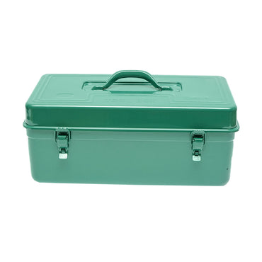 Green metal tool box 470x240x205mm Breckner Germany