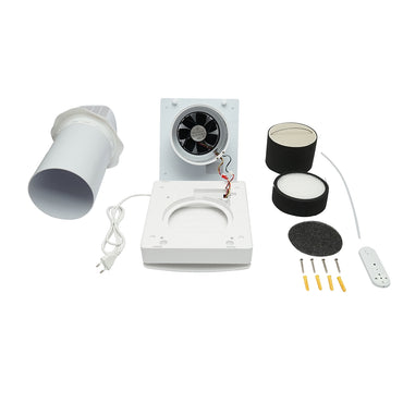 Heat recovery ventilator for 1 room, wall-mounted, 50m3/h, 7.8W, Wi-Fi 220V AV-TTW5-W