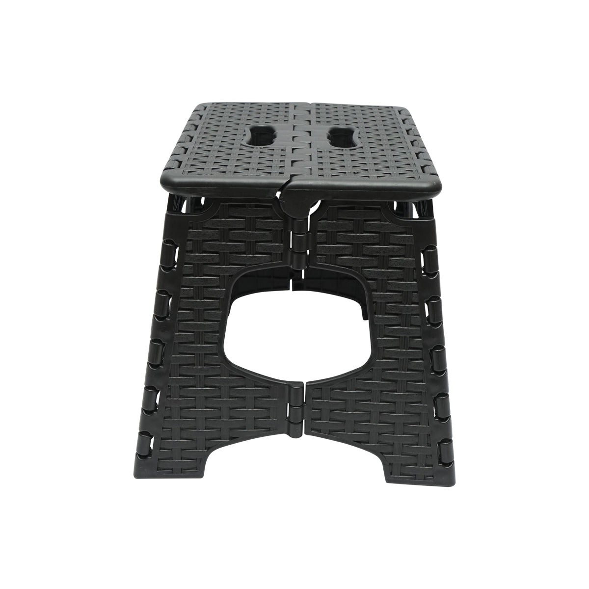 Black folding plastic chair 286X325X270 mm