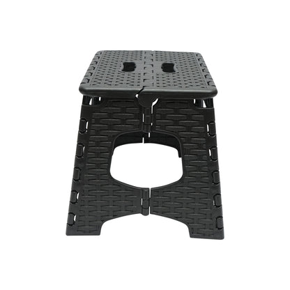 Black folding plastic chair 286X325X270 mm