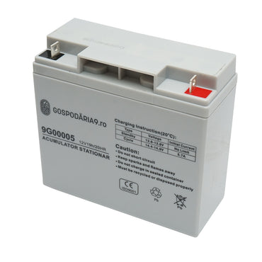 12V 19Ah 20HR gel solar system battery, 182x77x167mm Household 9