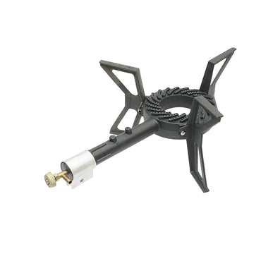 Pirostrie, cast iron gas burner with 3 legs