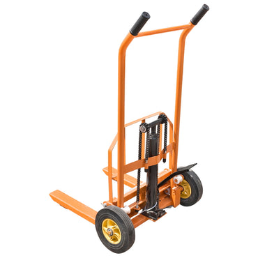 Goods transport trolley with hydraulic lift, maximum 150Kg height 900mm