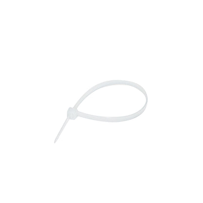 Facet, plastic collar 3.5x200mm, white, set of 100 pieces Breckner Germany
