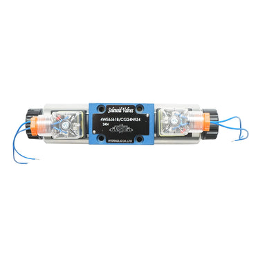 Directional solenoid valve 24VDC 25W for 6 ways flow control hydraulic installations HDQX126J 4WE6J61B CG12N9Z4