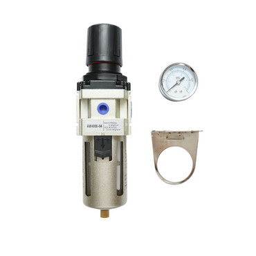 Air filter with pressure regulator max. 1 MPa, connection 1/2