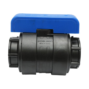Compression faucet equal to ball and internal thread D50x50mm PN10 for irrigation systems