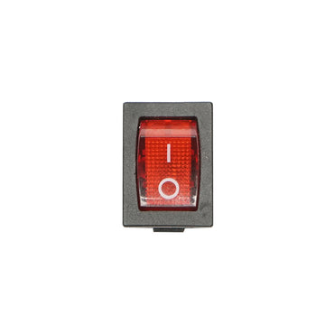 On-off switch button 125V/10A-250V/6A with 3 pins Breckner Germany