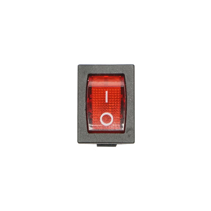 On-off switch button 125V/10A-250V/6A with 3 pins Breckner Germany