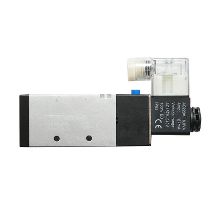 Pneumatic solenoid valve 2 circuits 3/8, DC24V, AC220V IP65 Forestry Tractor