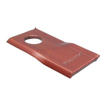 Twisted blade, right rotation direction for rotary mower 100x50x4mm 21mm Breckner Germany