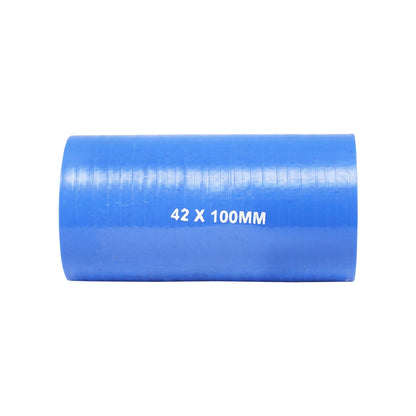 Cooling hose straight 42x100mm silicone with textile insert Breckner Germany