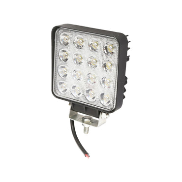 Lamp 16 LEDs 10-60V 48W radiation angle 60 square Breckner Germany