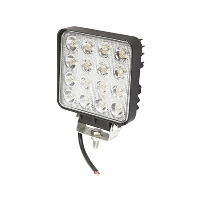 Lamp 16 LEDs 10-60V 48W radiation angle 60 square Breckner Germany