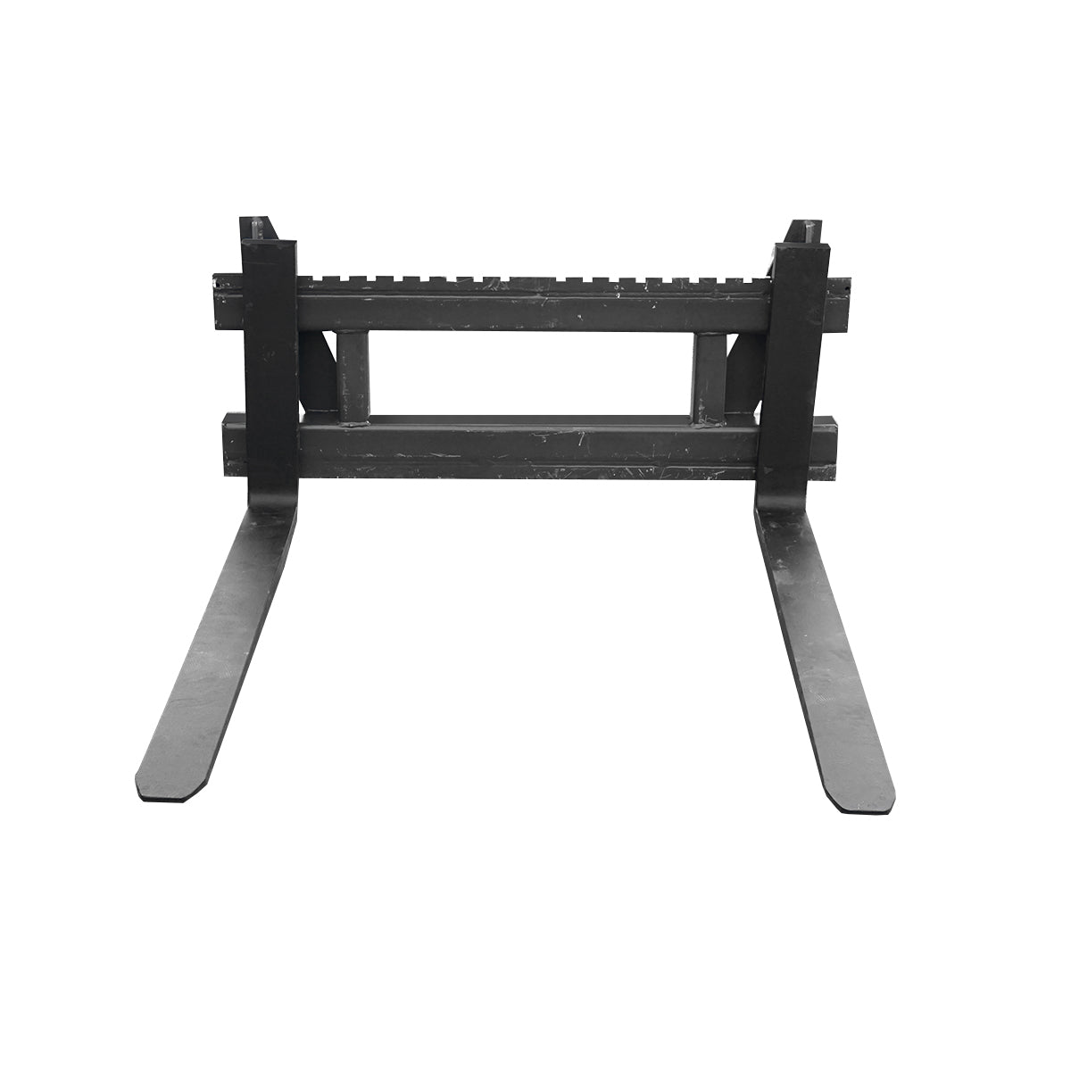 Set of fork legs for pallets 100x35x1200mm complete with frame