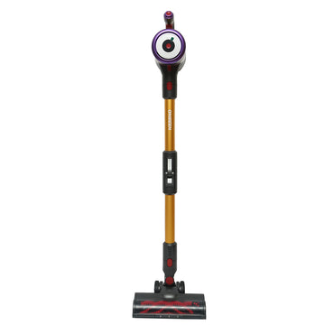 Cordless vertical vacuum cleaner 350W, suction power 15-27 kPa, 2200 mAh battery, dust container 1.2L, 2 suction modes, LED touch screen, LED illuminated brush, ONSEEN M81