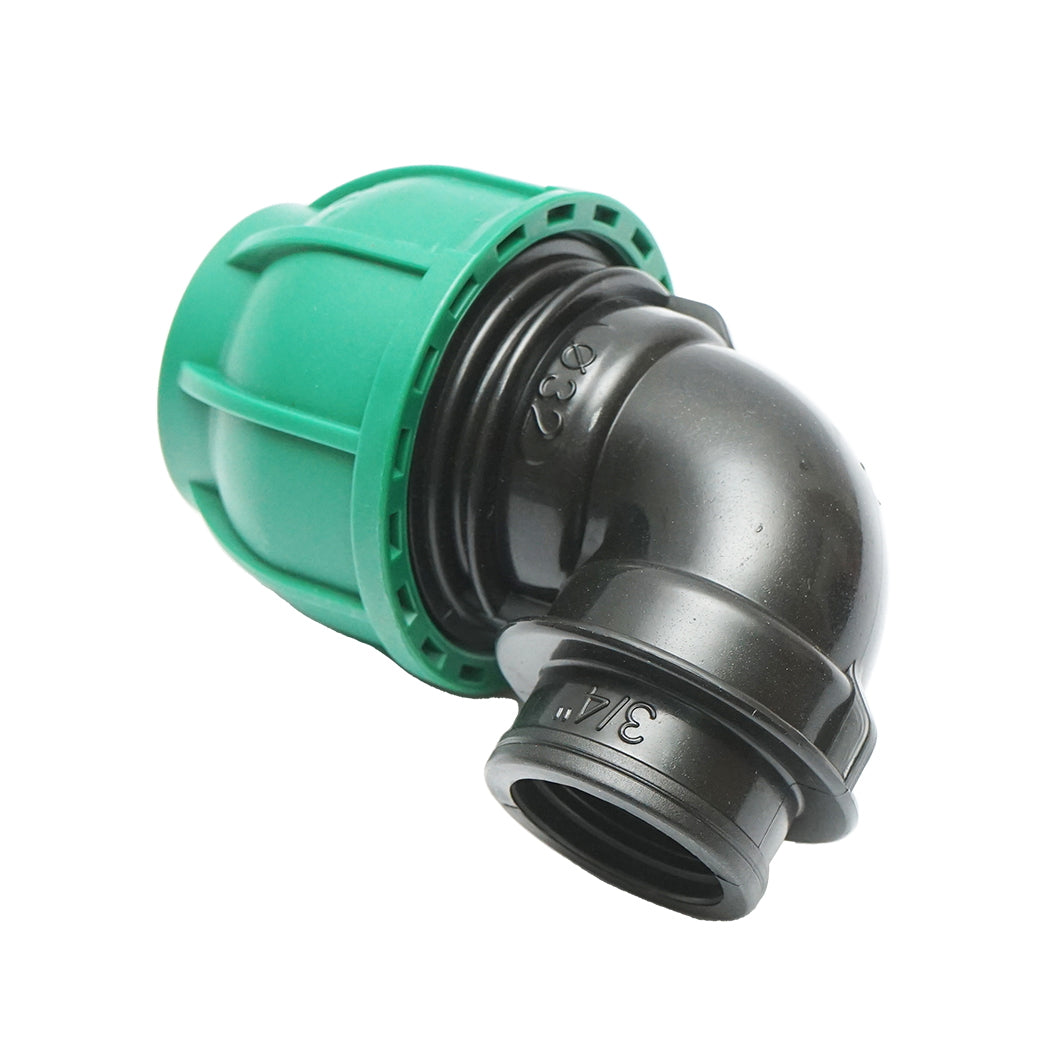 Compression fitting with internal thread D32mmx3/4 inch, PN10 Bar for irrigation systems
