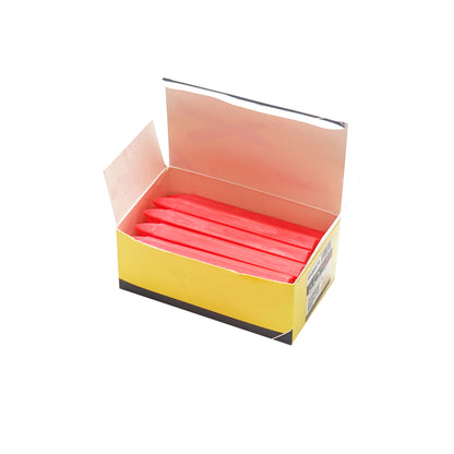 Fluorescent red vulcanization crete 20 pcs/box markings, industrial