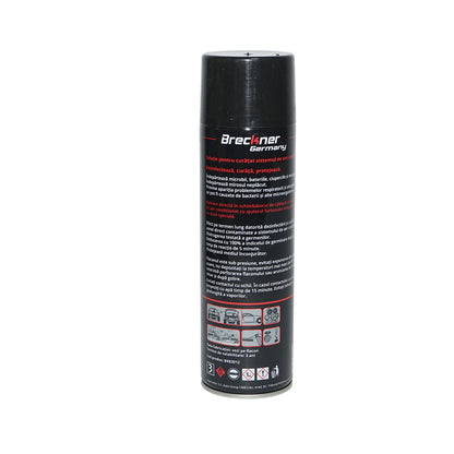 Air conditioning system cleaning spray
