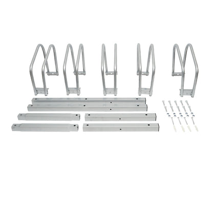 Bicycle parking support for 5 bicycles Breckner Germany