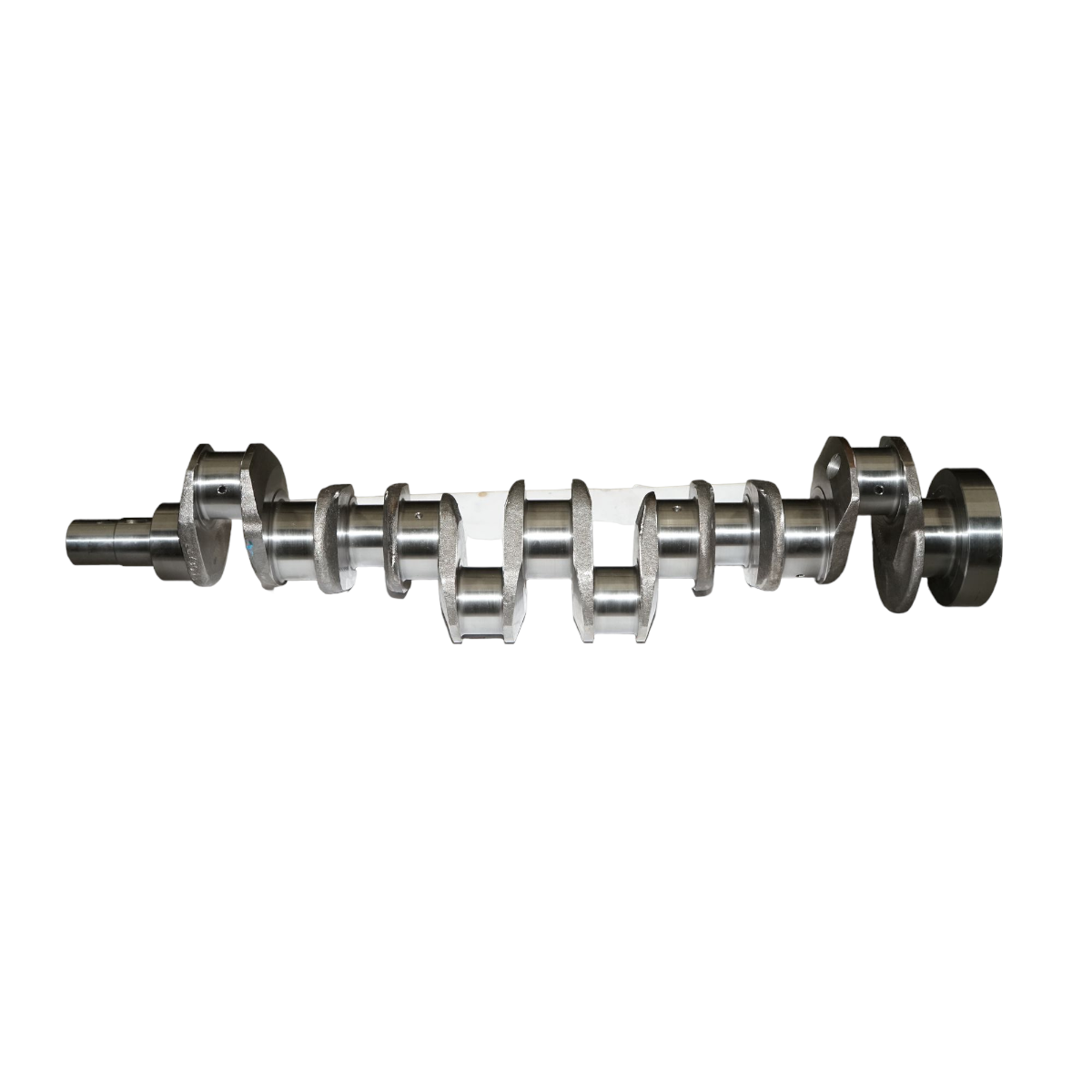 Twisted crankshaft, crankshaft for Massey Ferguson Perkins engine with 6 cylinders OEM code 31314021, 313111021, 68076, ZZ90086, 3637404M91, ZZ90113, 748751M1