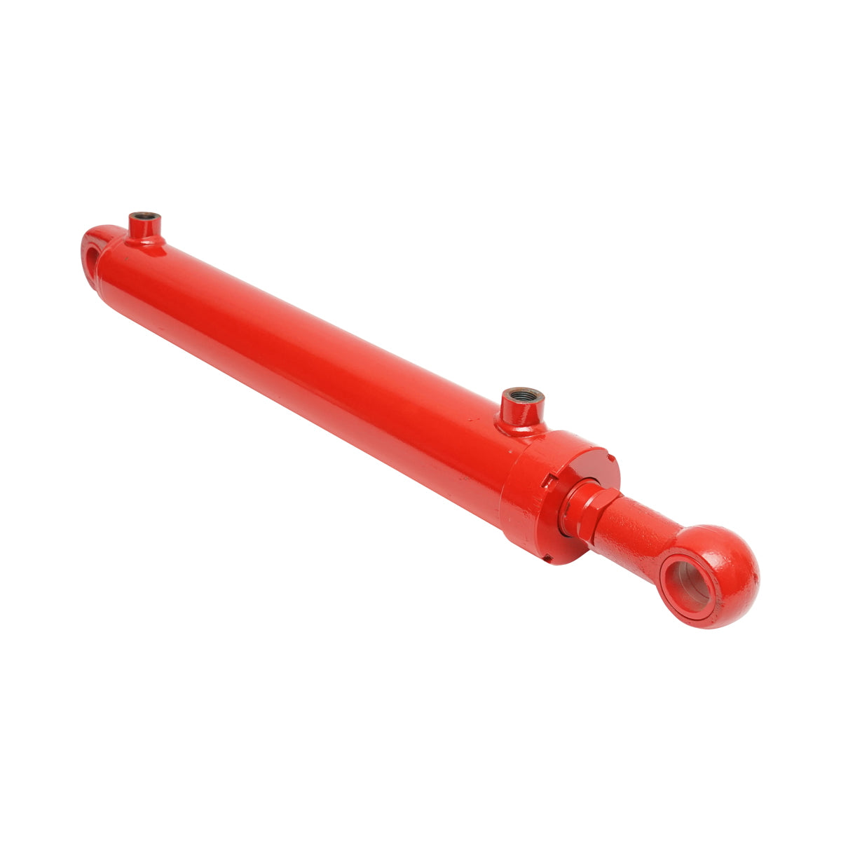 Reversible hydraulic cylinder plug 73x63x35x660x400mm oil connection fi18 Breckner Germany