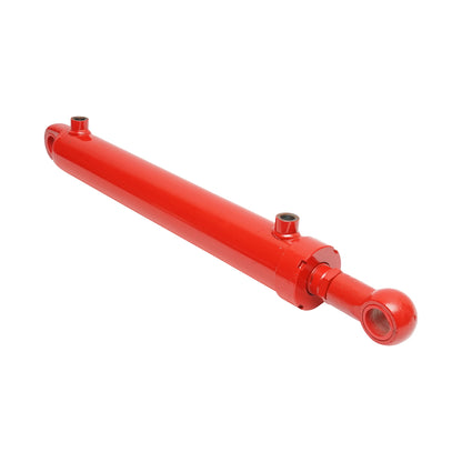 Reversible hydraulic cylinder plug 73x63x35x660x400mm oil connection fi18 Breckner Germany