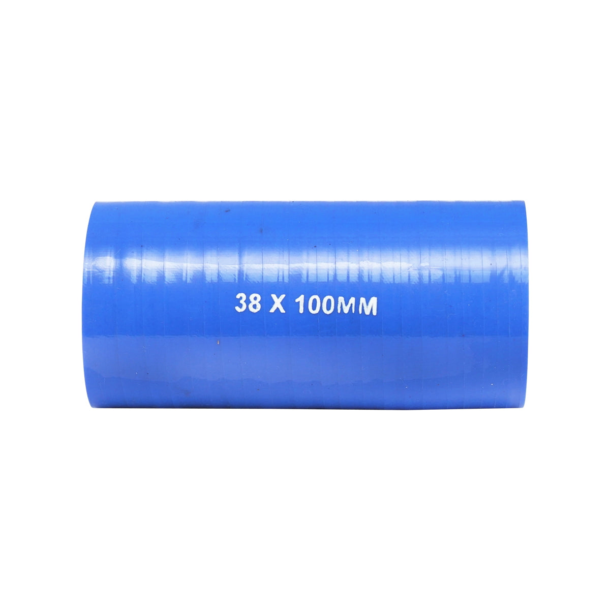 Cooling hose straight int. 38x100mm silicone with textile insert Breckner Germany