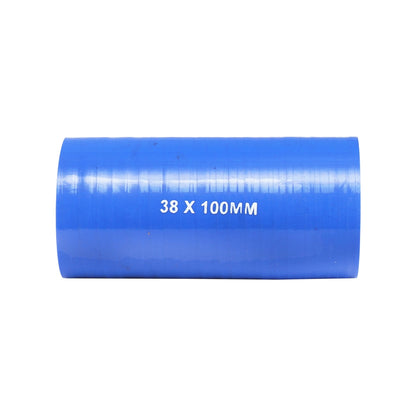 Cooling hose straight int. 38x100mm silicone with textile insert Breckner Germany