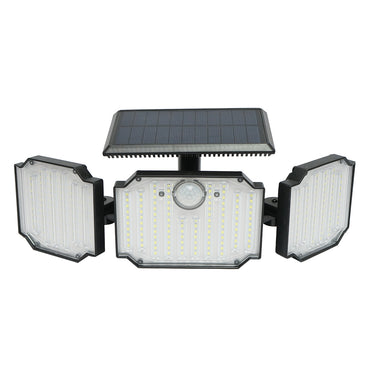 LED lamp with solar panel, remote control, and 2000mAh battery, IP65 Breckner Germany