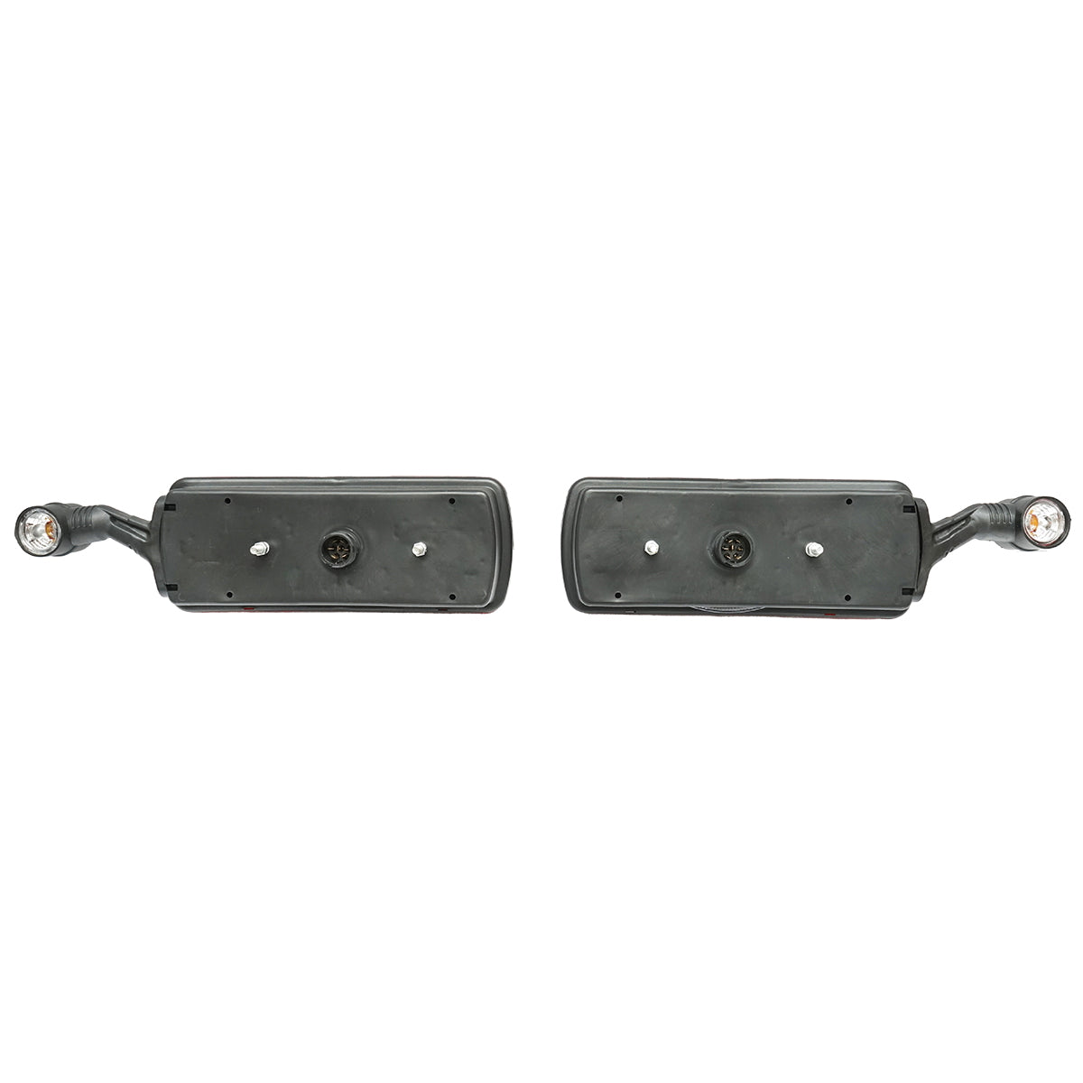 Set of lamps 12-24V for truck rear 470-350x90mm, with marker lights, 5 functions Breckner Germany