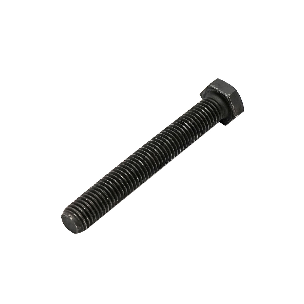Black screw with hexagonal head DIN 933 M14x100 G10.9 50 pieces/bag