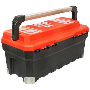 Professional tool box with aluminum handle 676x314x300mm Breckner Germany