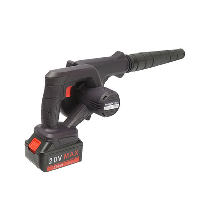 Air blower and vacuum cleaner with a 20V/4000mAh battery and charger 220V/50-60Hz, air flow 2.3m3/min, 20000rpm Makute