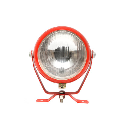Red lamp, adjustable work projector with UNIVERSAL switch 12V