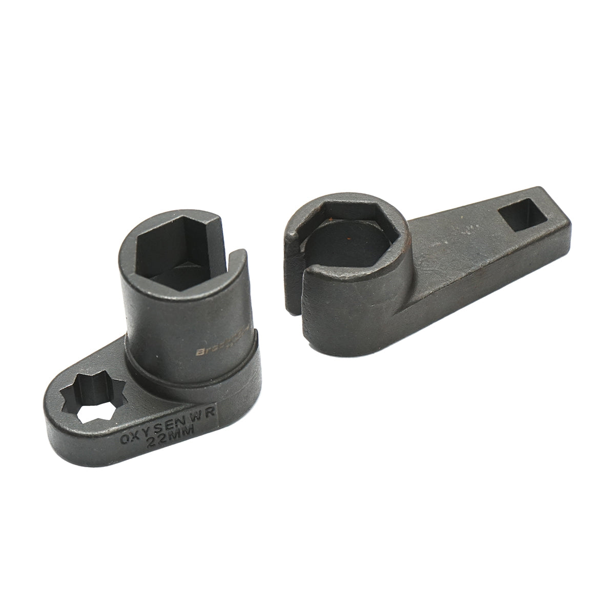 Set of 2 tubular keys for oxygen sensor and lambda probe 22mm Breckner Germany