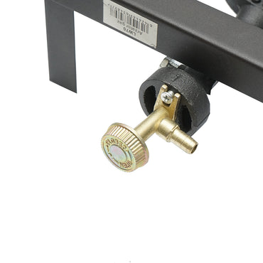 Pirostrie, square gas burner with 4 legs 250x250x100mm