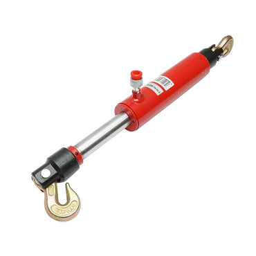 Hydraulic cylinder with hooks for sheet metal works, maximum load 10T