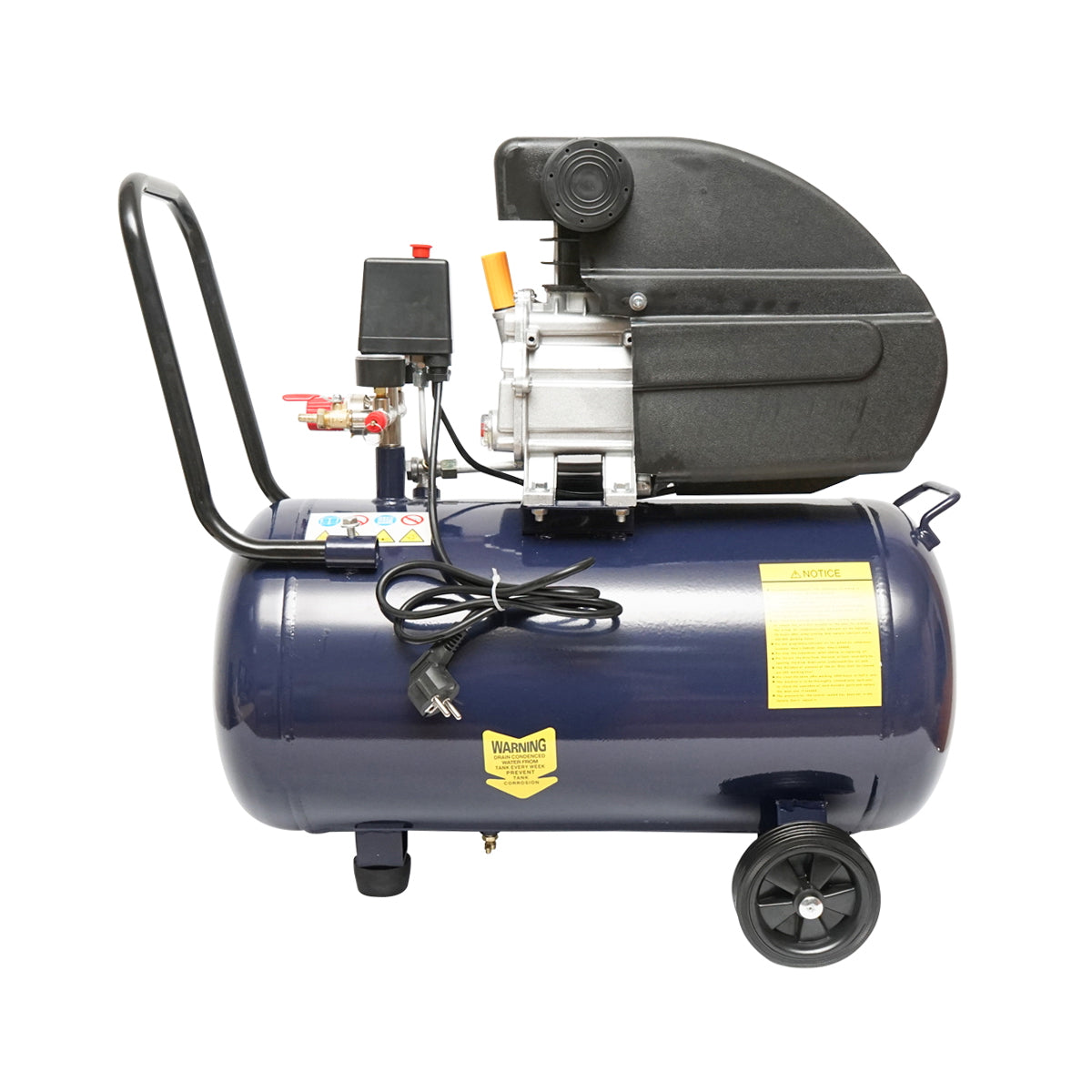 Air compressor 3.75Kw 5Hp 220V 50l tank Makute