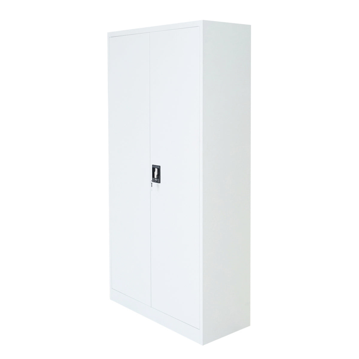 Metal cabinet 1800x900x400mm with 2 secure doors, 4 shelves, gray Breckner Germany