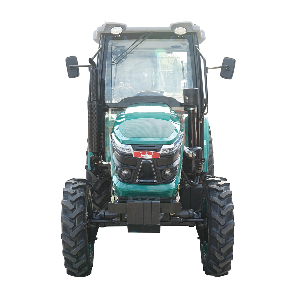 80HP tractor with closed cabin, YTO turbo engine, wheels 8.3-20/12.4-28 KONIG 804