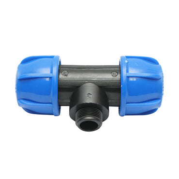 Your external threaded compression fitting father 90 degrees D40x40mmx1, PN16 bar for irrigation systems