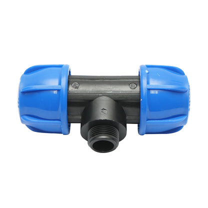 Your external threaded compression fitting father 90 degrees D40x40mmx1, PN16 bar for irrigation systems
