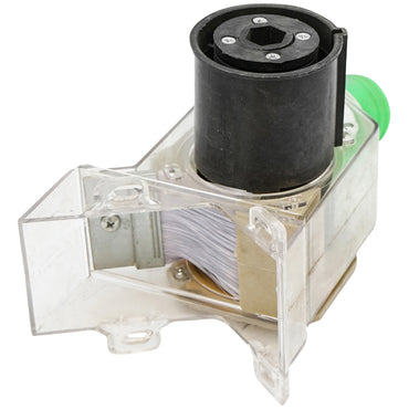 Fertilizer dispenser for the hilling machine