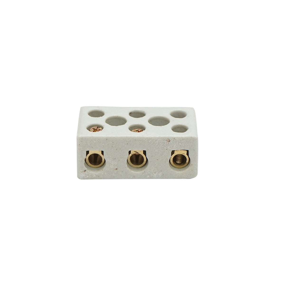 Ceramic connection strip 30A, 3 poles 0.5-6mm Leader