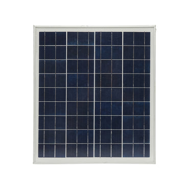 Polycrystalline solar panel system 18V/20W with FM/MP3 radio and 2 bulbs 12V/3W Breckner Germany