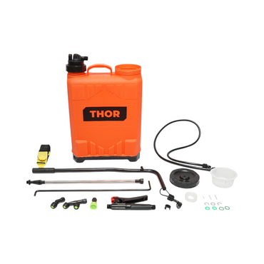 Spraying pump, manual vermorel with 12L tank, 3 nozzles, max pressure 4 bar THOR