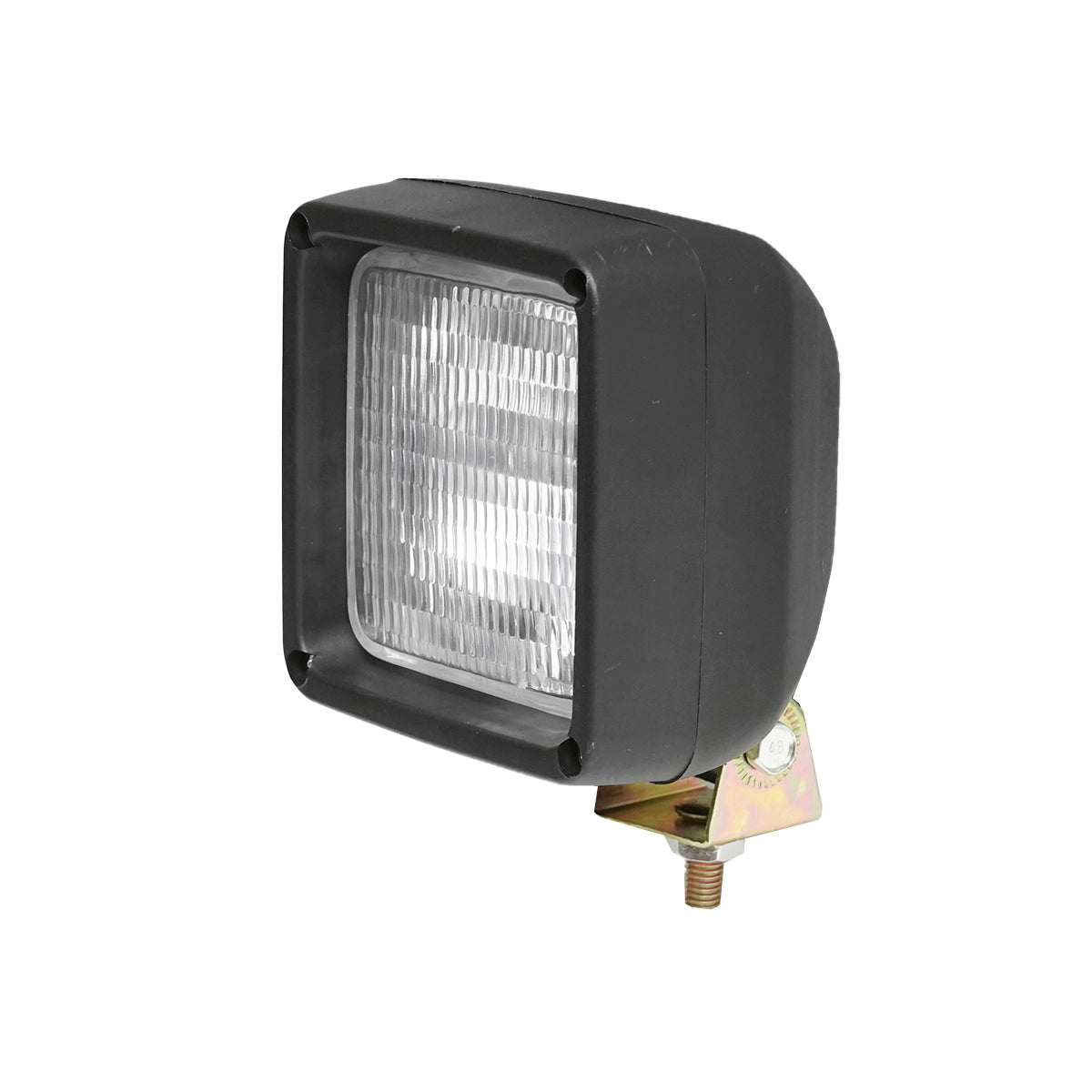 Square projector L=100mm, for halogen bulb H3 12V 55W - 24V 70W without bulb