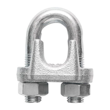 Galvanized clamp DIN 741-19 for 19 mm cable Breckner Germany